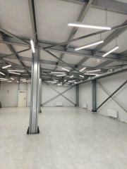 Конструкция прямостенного ангара